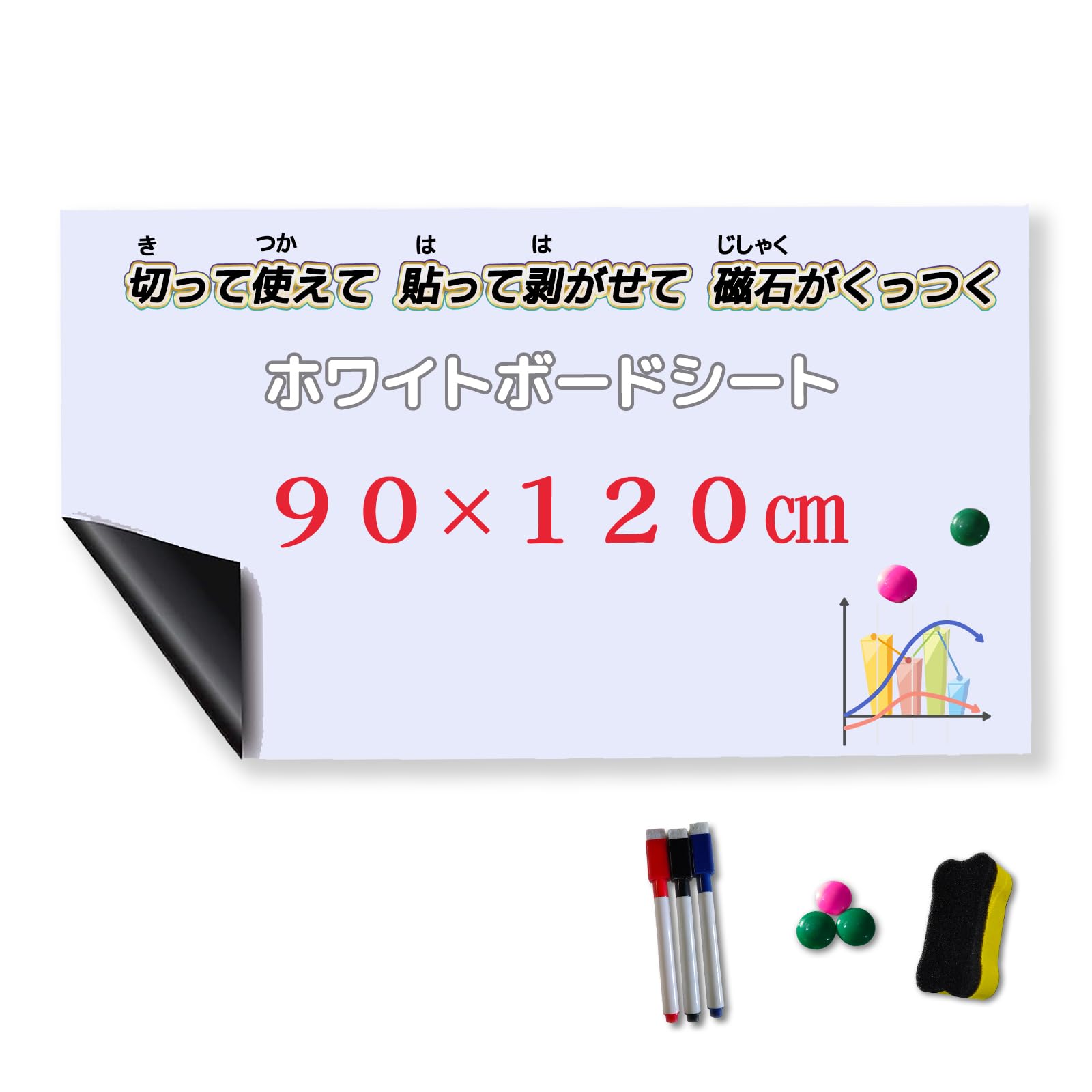 Amazon | Nuovo fiore ホワイトボード マグネットボード マグネット