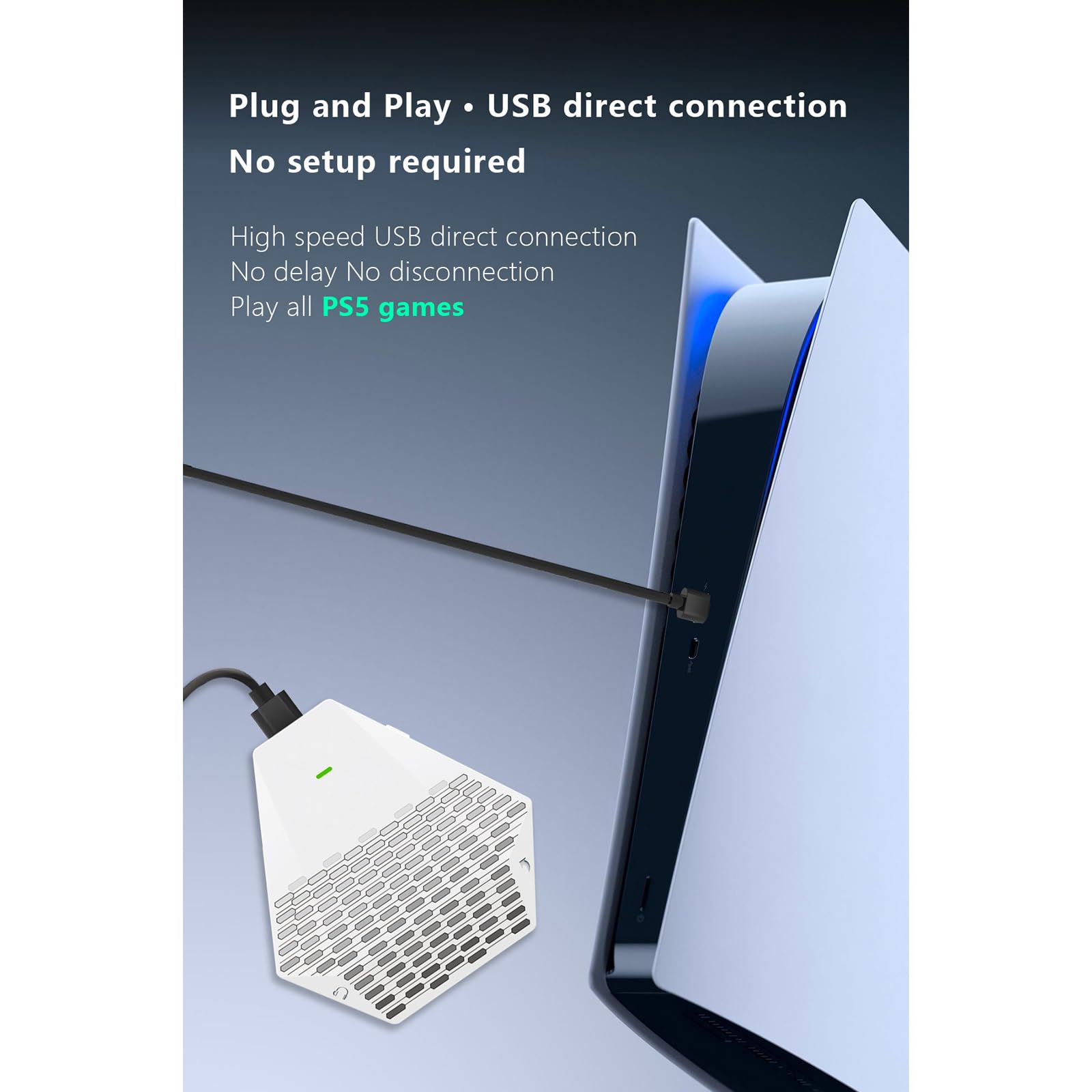 Convertitore per tastiera e mouse, controller Crossover, adattatore USB per controller di gioco, trasforma l'esperienza di gioco multiplayer con il convertitore P5MATE