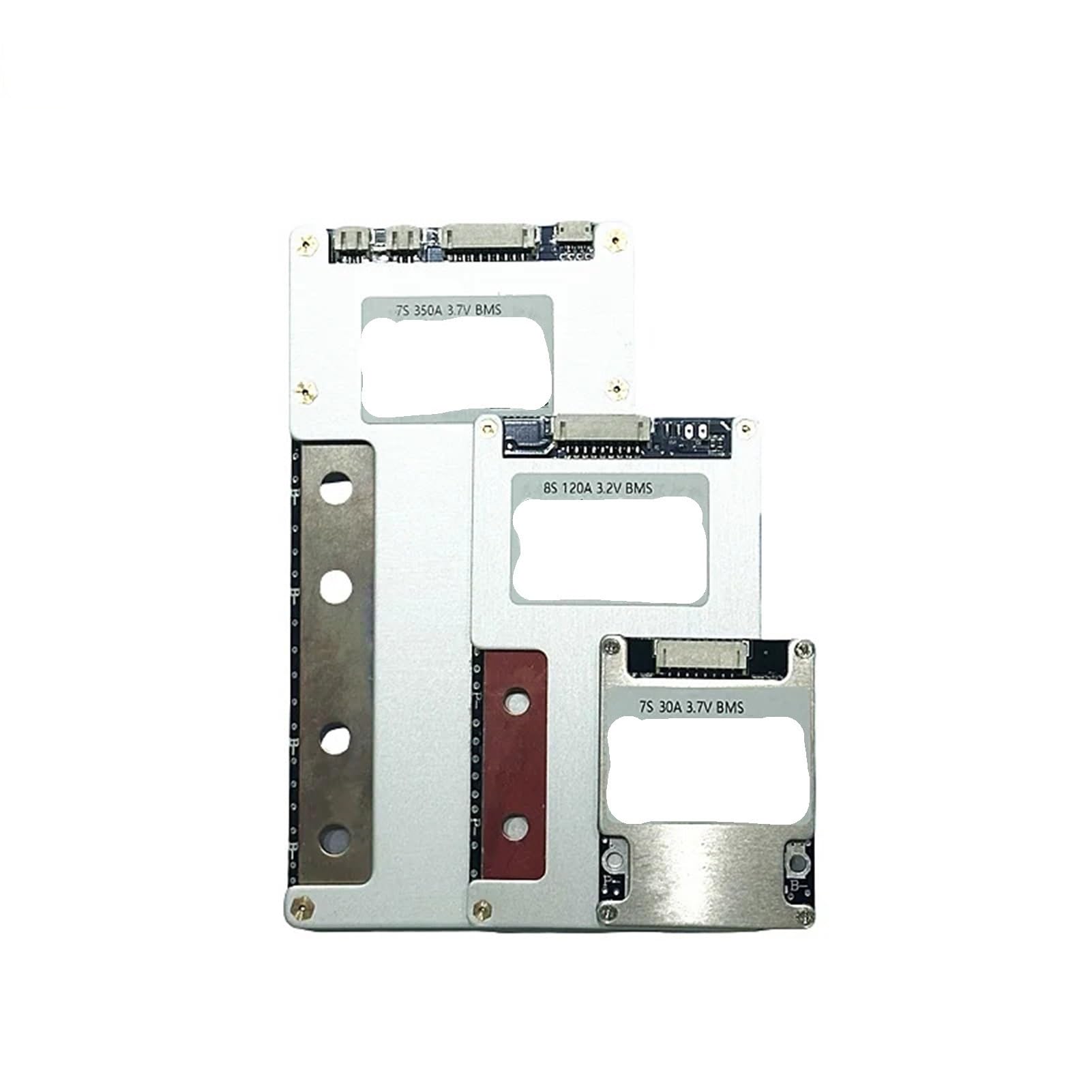 Placa De Protección Batería Balanceada BMS 8s 24v LifePO4, 6s 7s, 30A, 50A, 60A, 80A, 120A, 200A, 300A, 350A Tablero BMS(7S 30A 3.7V Same)