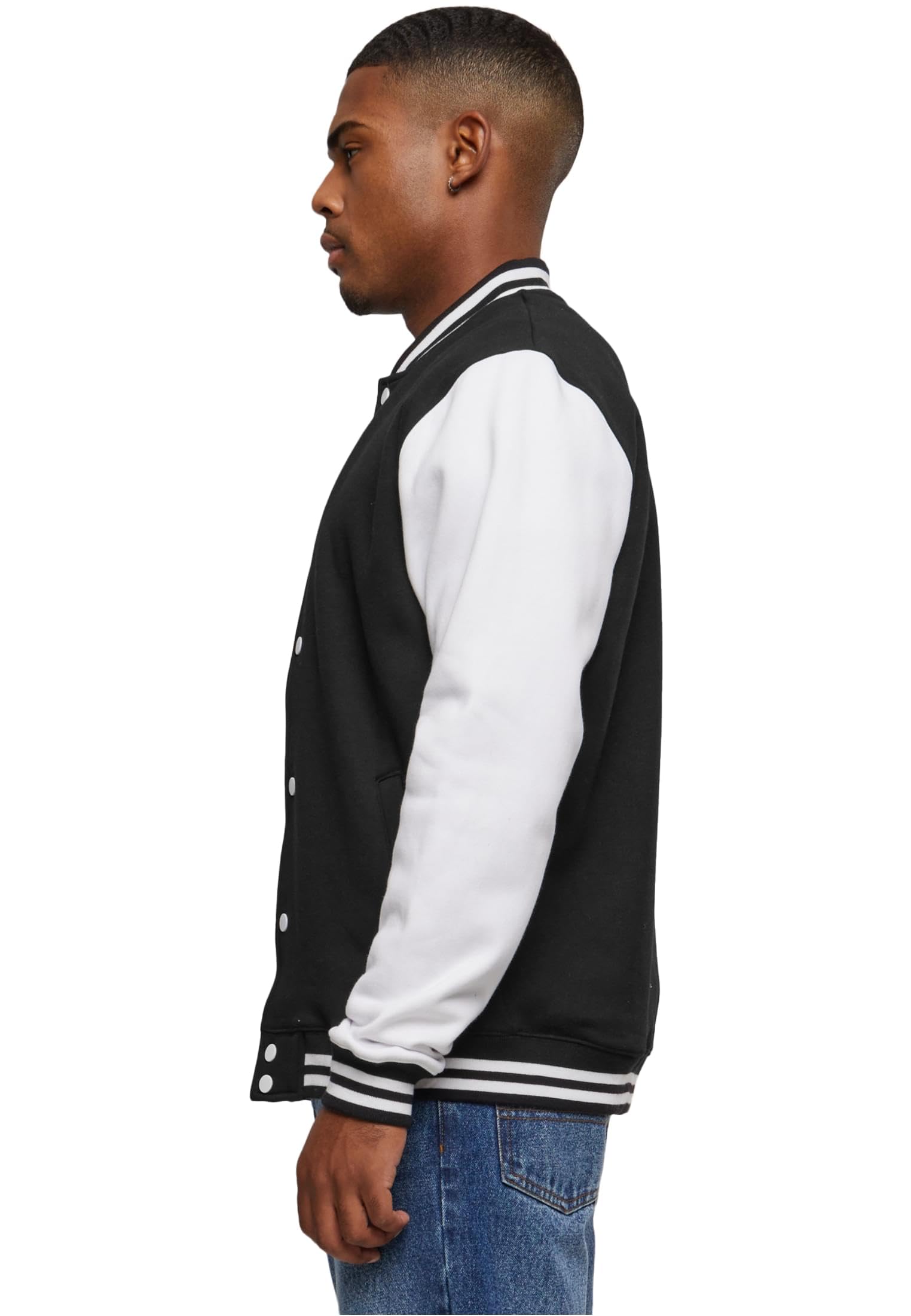 Urban Classics Men's 2-tone College Sweatjacket Sweat Jacket (pack of 1)