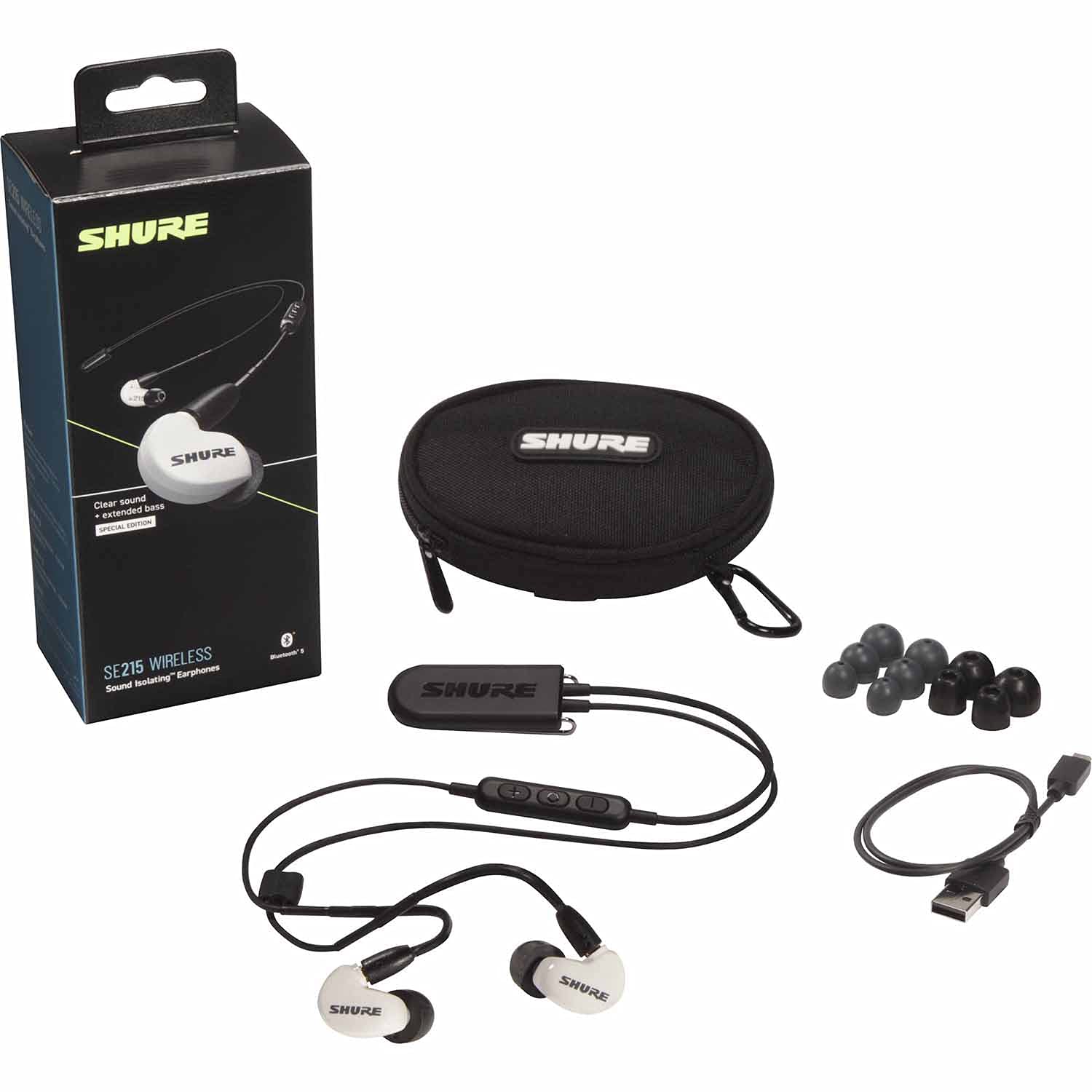 Amazon.com: Shure SE215 BT2 Wireless Sound Isolating Earbuds