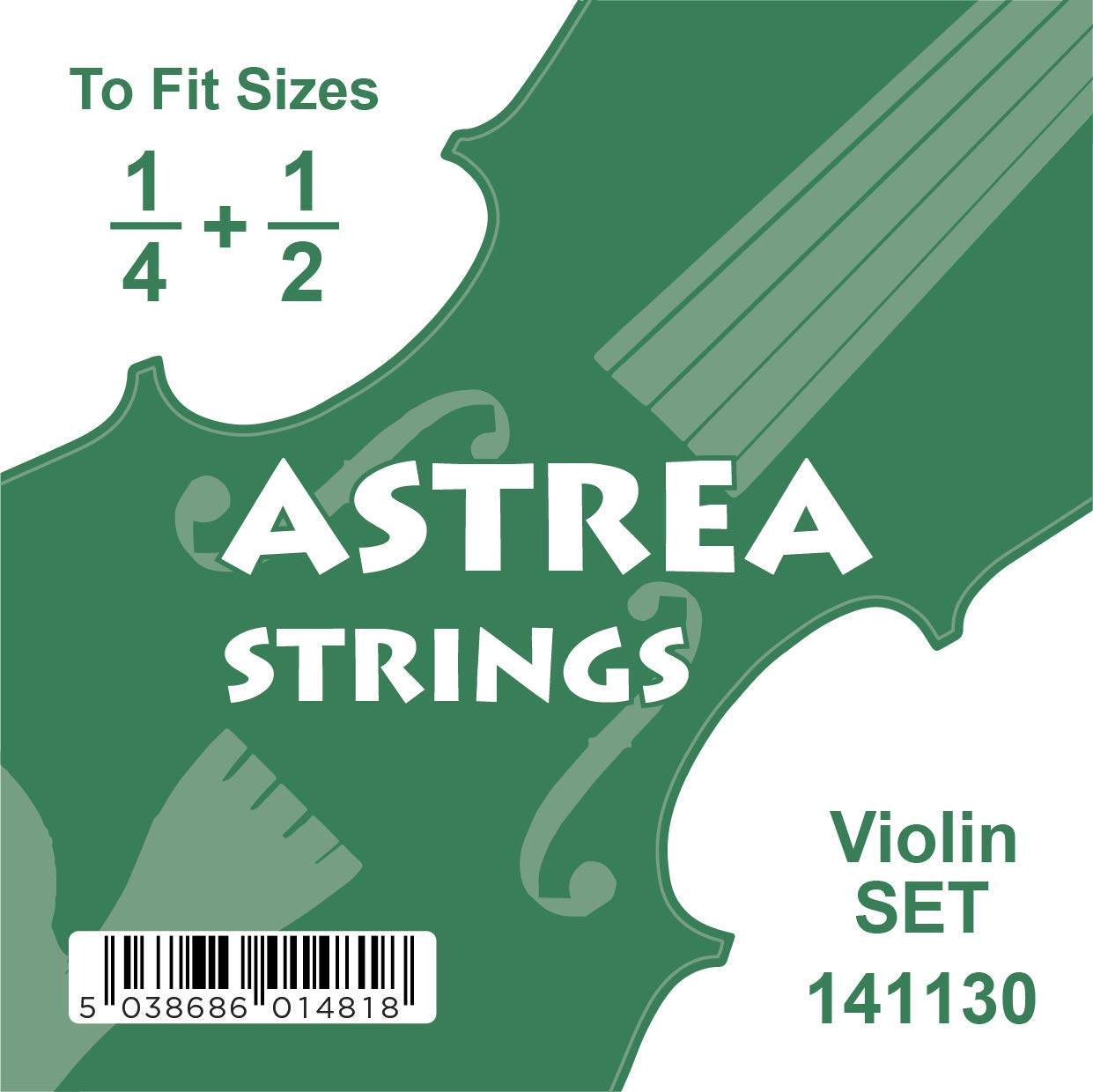 ASTREA 141130 VIOLIN 1/4-1/2 SET