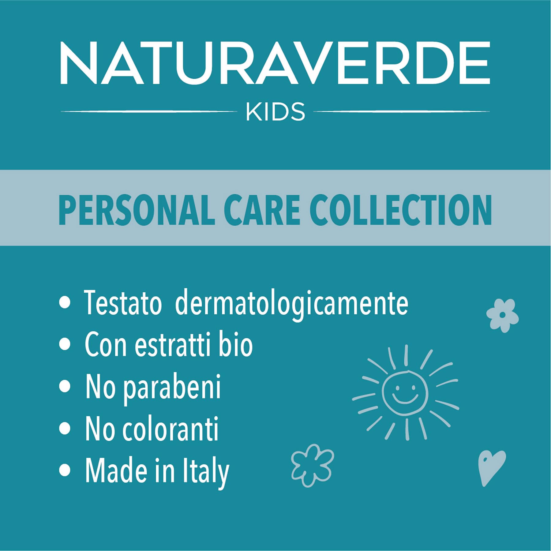 Naturaverde | Kids - Paw Patrol - Bagnoschiuma Double Bath, per Bambini, Prodotti per Igiene Bambini, con Estratto di Avena BIO, 250ml