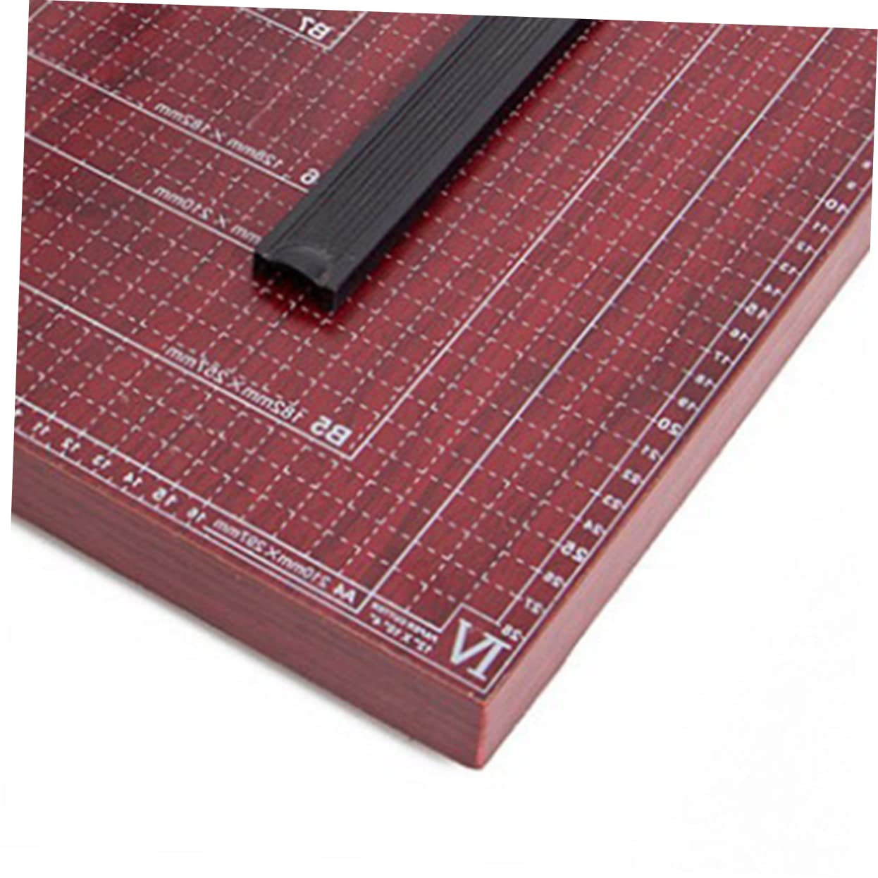 Taglierina per Carta con Base Resistente e Lame Robuste per Taglio Preciso Blocco Automatico per Pressione Uniforme per Ufficio e Casa