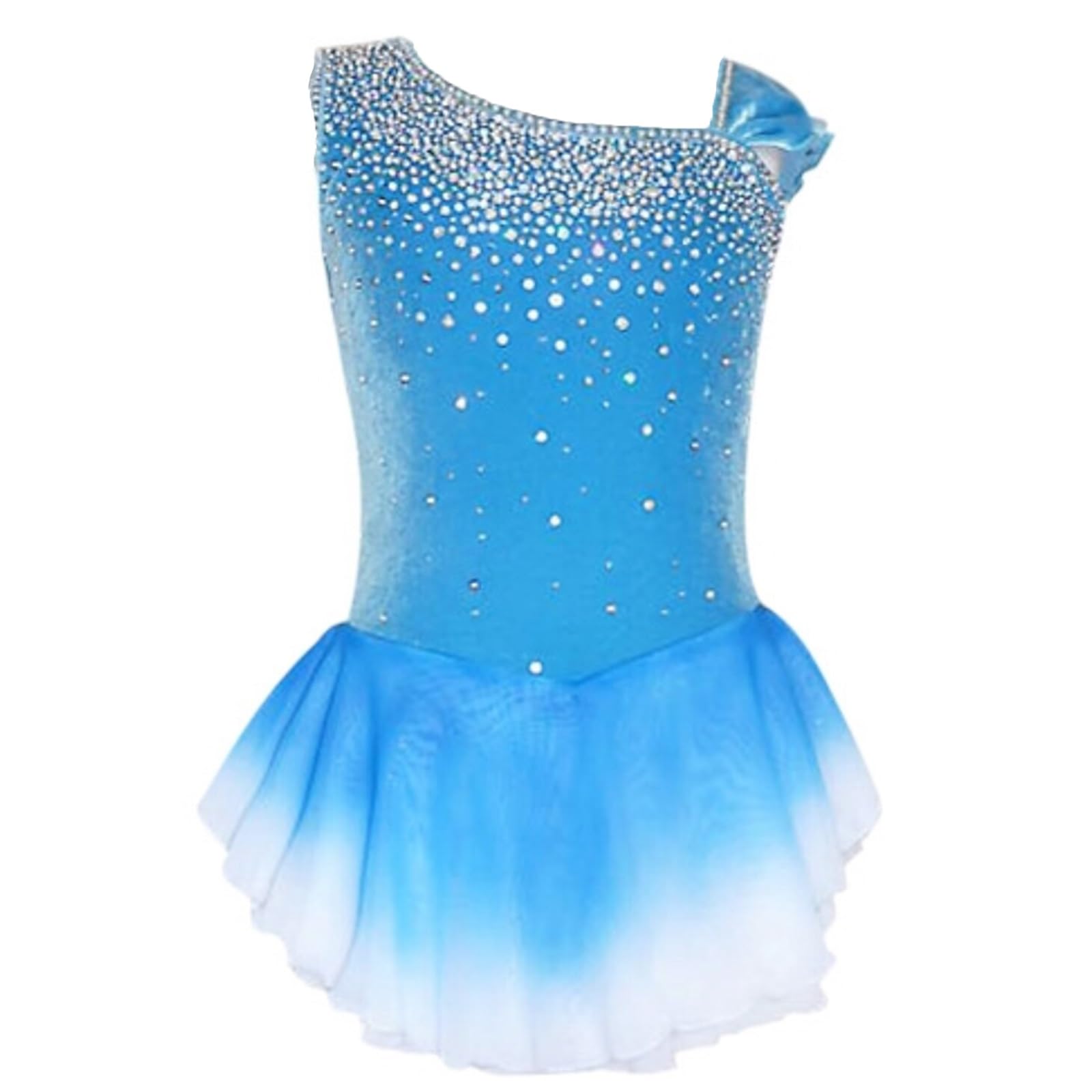 Abito Da Pattinaggio Artistico Traspirante Senza Maniche In Spandex Ragazza Fatta A Mano Da Donna Abbigliamento Da Allenamento Costumi Da Spettacolo
