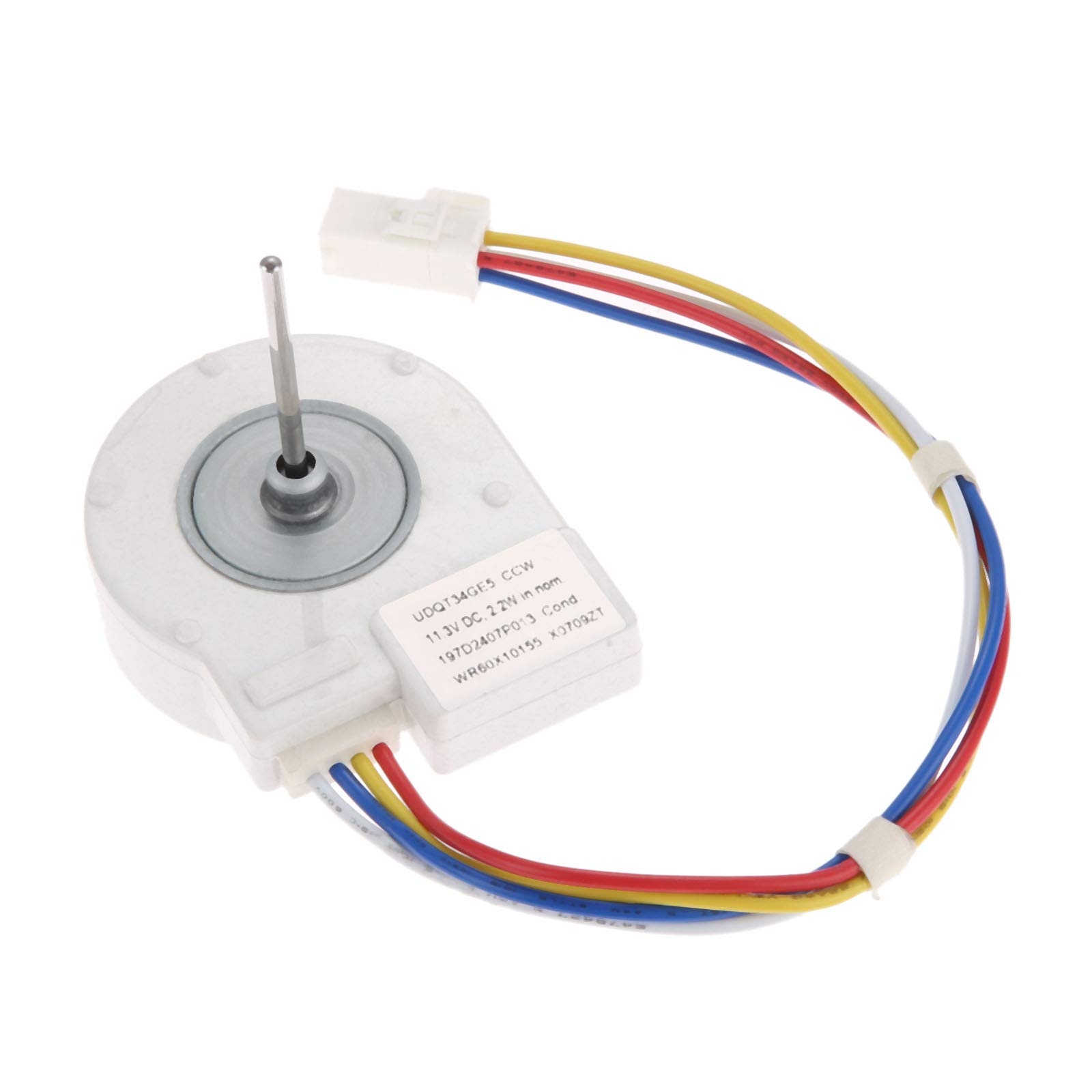 Motor de Ventilador evaporador de refrigerador WR60X10209, for General Electric Hotpoint RCA Kenmore WR60X10042 WR60X10053 WR60X10065