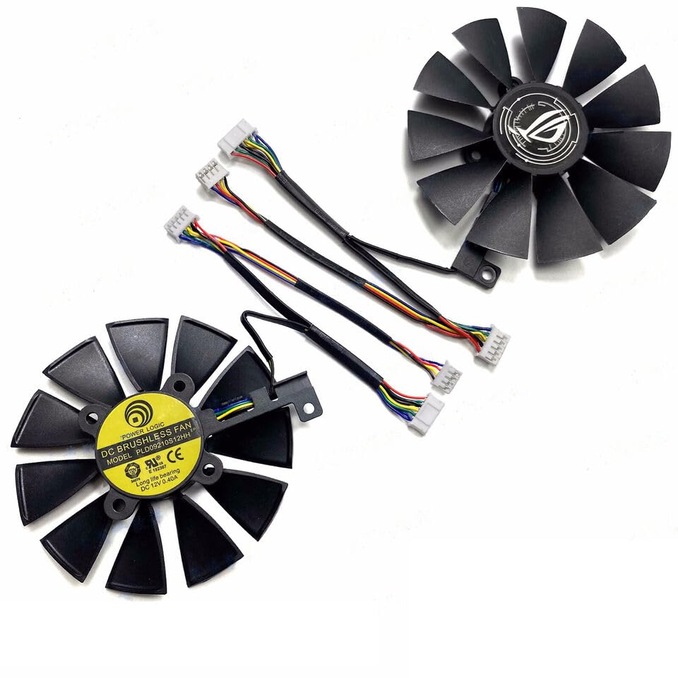 Fit for ASUS ROG STRIX GTX1060 1070 1080TI Graphics Card Cooling Fan PLD09210S12HH