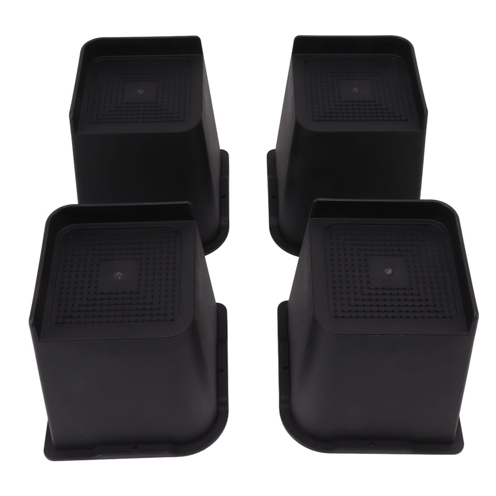 Elevador de Muebles de 6 Pulgadas, Resistente, Antideslizante, ABS, Bloque de elevación de Cama para Silla y sofá, 4 Uds.