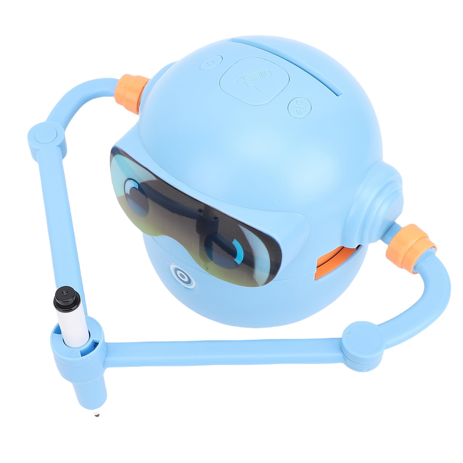 Topiky Smart Rysing Robot dla Dzieci z 100 Kartami Edukacyjnymi i 12 Kolorowymi Długopisami, Interaktywny Robot Rysunkowy, Rysunek Robotów do Nauki Zabawek dla Dziewcząt i Chłopców