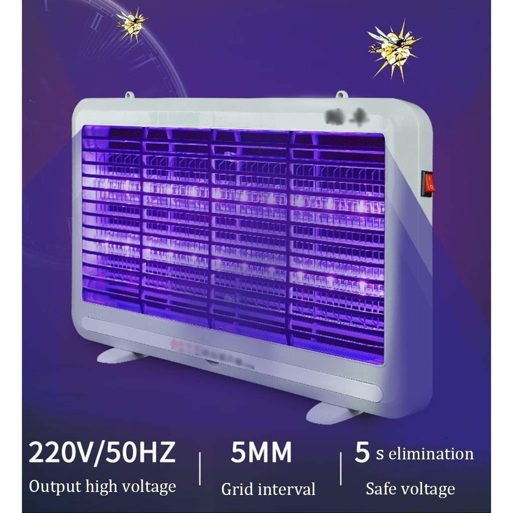 Lampa przeciw komarom, pułapka na komary, potężna elektroniczna niszczycielka owadów do użytku w pomieszczeniach, zabójca na muchy, zabójca komarów, cicha lampa LED, do użytku w domu