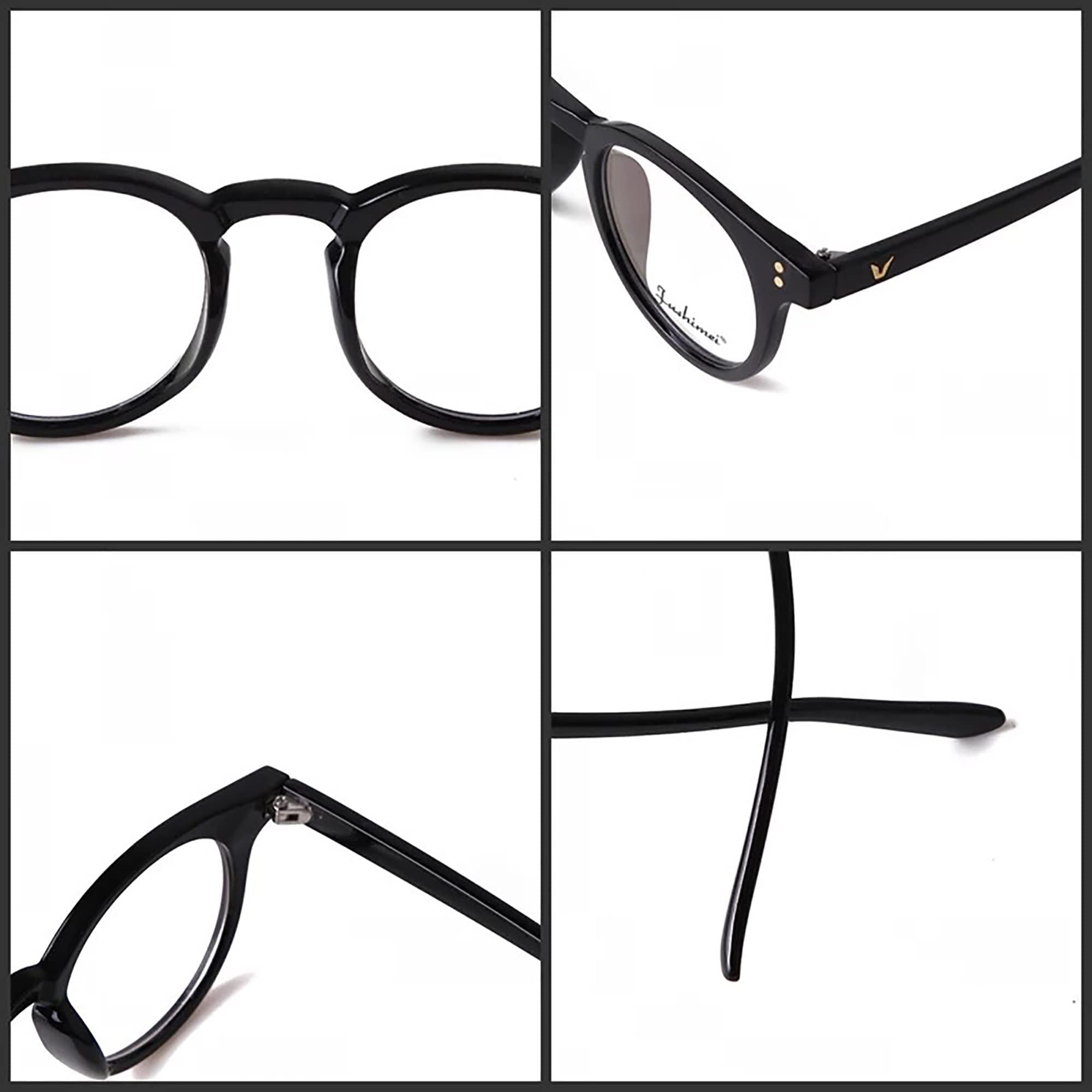 AUGEN by Visions India Occhiali unisex con occhiali blu e rivestimento antiriflesso, gli occhi contro la luce blu di computer, telefoni cellulari, tablet e laptop (103)