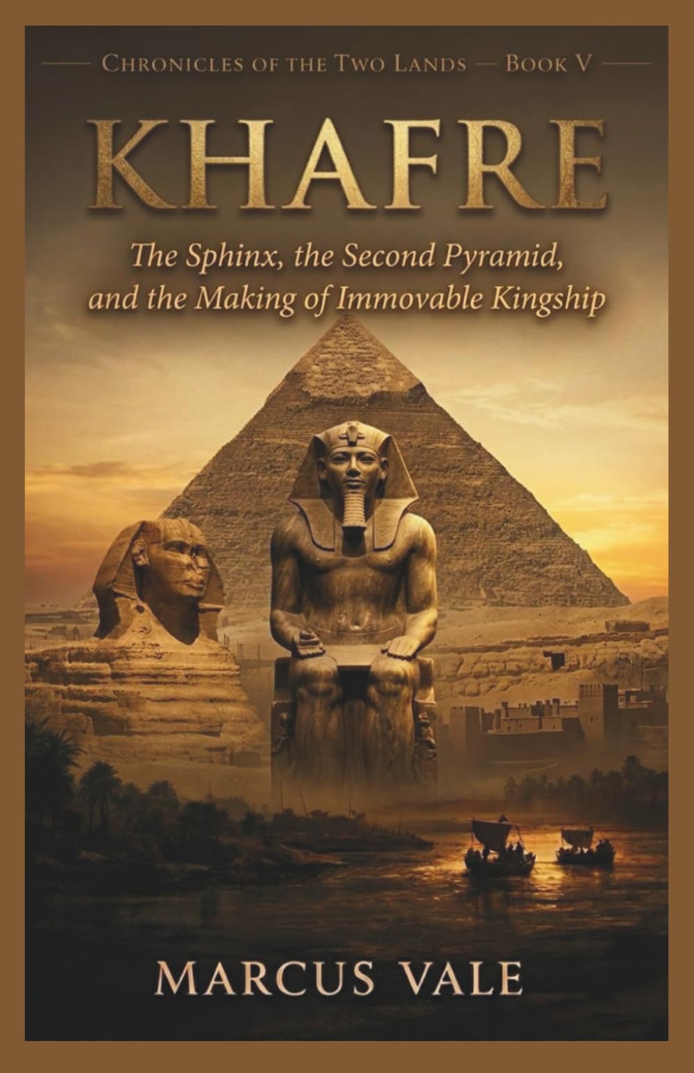 Khafre: The Sphinx, the Second Pyramid, and the Making of Immovable Kingship (Chronicles Of The Two Lands)