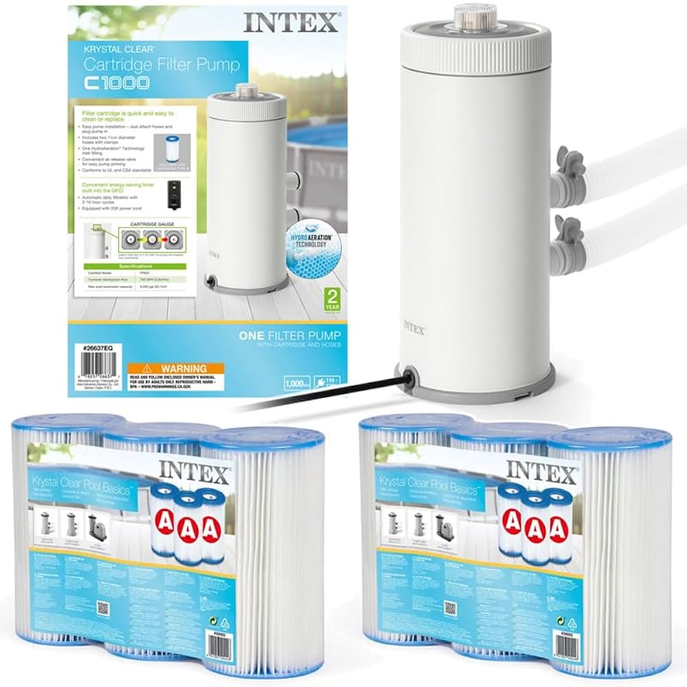 Amazon | 【INTEX インテックス】【セット商品フィルターポンプ