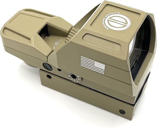 Miniatura 2 de Veteran Owned Company-DD119X - Bandera de batalla con punto rojo, mira reflejo, (no para montaje de pistola) mira refleja óptica de punto rojo