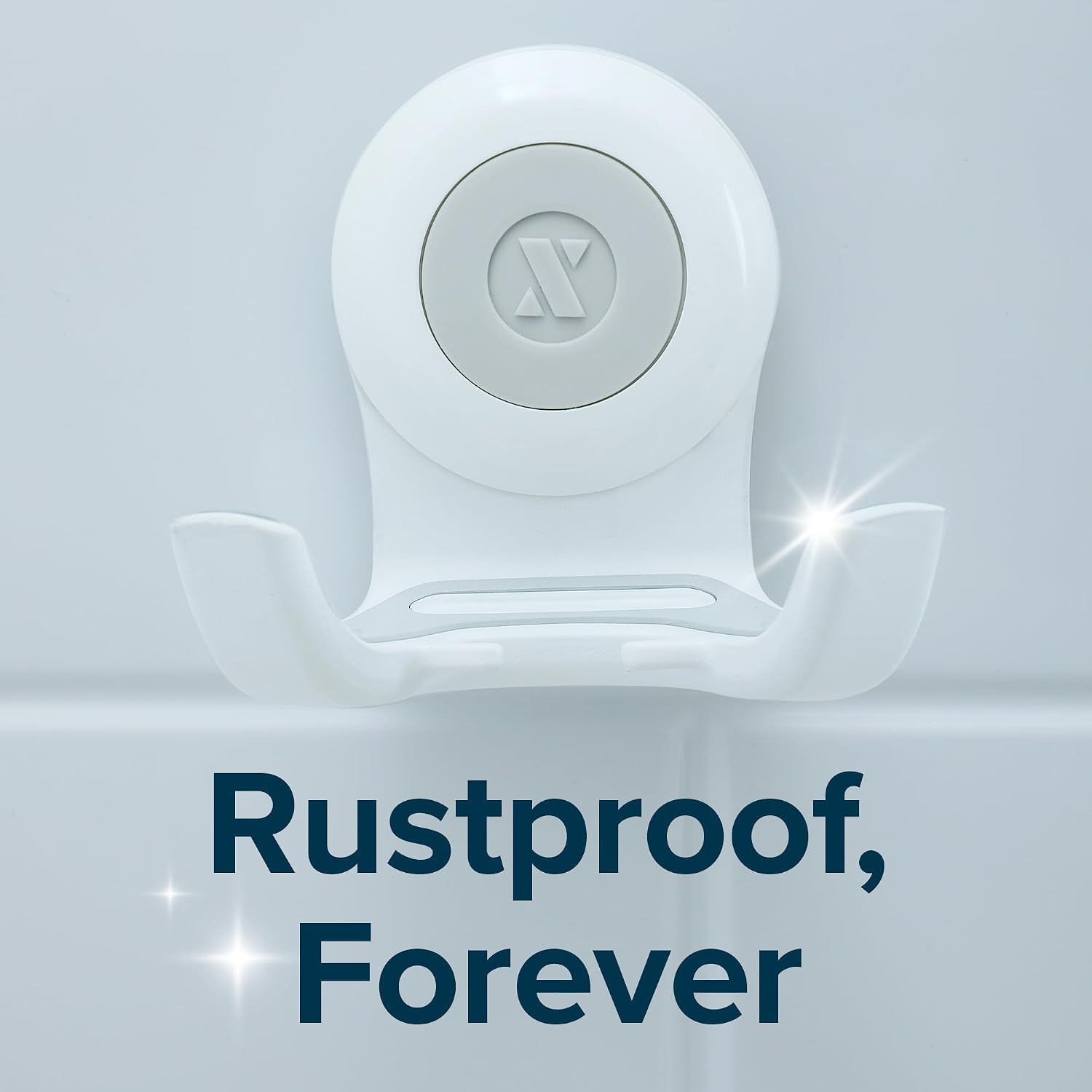 SlipX Solutions On The Dot Power Lock Suction Cup Hook, Razor Holder & Phone Cradle (Perfect for Shower & Mirror, Holds 11 lbs), No-Drilling, No Tools, Rust-Proof, Waterproof, Removeable