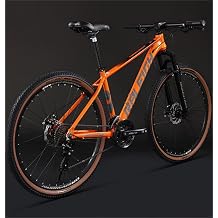 XXAAdult 24/26/27.5/29 Inch Mountain Bike, Bicycle, Aluminum Alloy Frame, 21/24/30 Speed, Hydraulic Disc Brake, Unisex, Suitable for Beginners, MTB Suitable for Height 160cm and Above