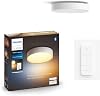 Philips Hue New White and Colour Ambiance Enrave Large Ceiling Light [White] with Bluetooth. Works with Alexa, Google Assistant and Apple Homekit [Energy Class F]