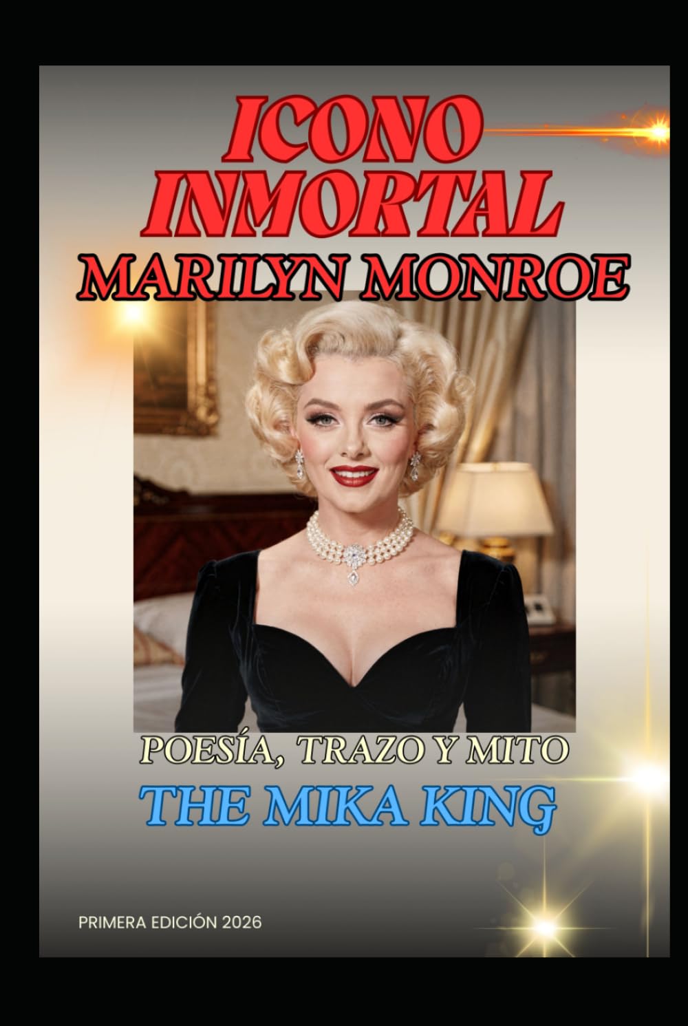 ICONO INMORTAL Marilyn Monroe The Mika King Poesía, Trazo y Mito: Marilyn Monroe Book