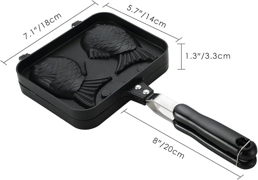 Amazon | 鯛焼き器 メーカー 直火式 鯛焼き 型 たい焼きメーカー