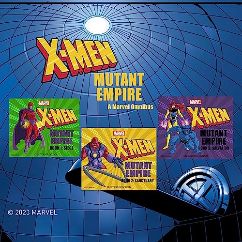 X-Men Mutant Empire by Christopher Golden, Marvel episode artwork