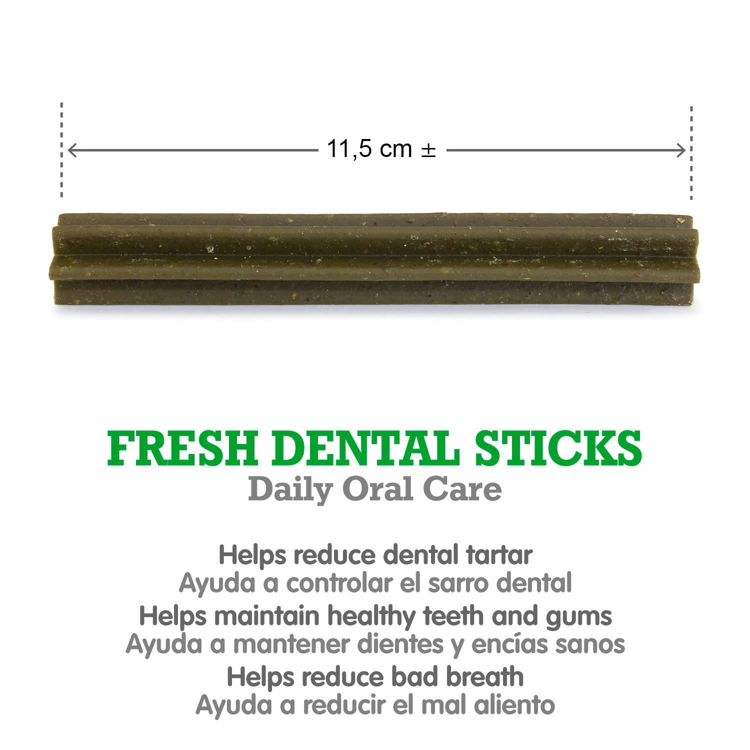 ARQUIVET Fresh dental sticks - 28 unités - snack dentali per cani aromatizzati alla menta - Prodotti per l'igiene dentale canina - snack per cani