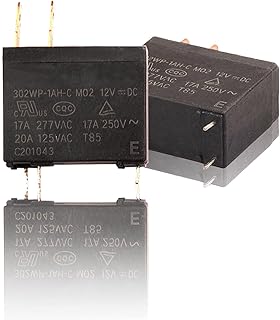 2pcs 302WP-1AH-C M02 12VDC 4PINS Relay Microwave Water Heater Universal Relay for JQX-62F-012-1H