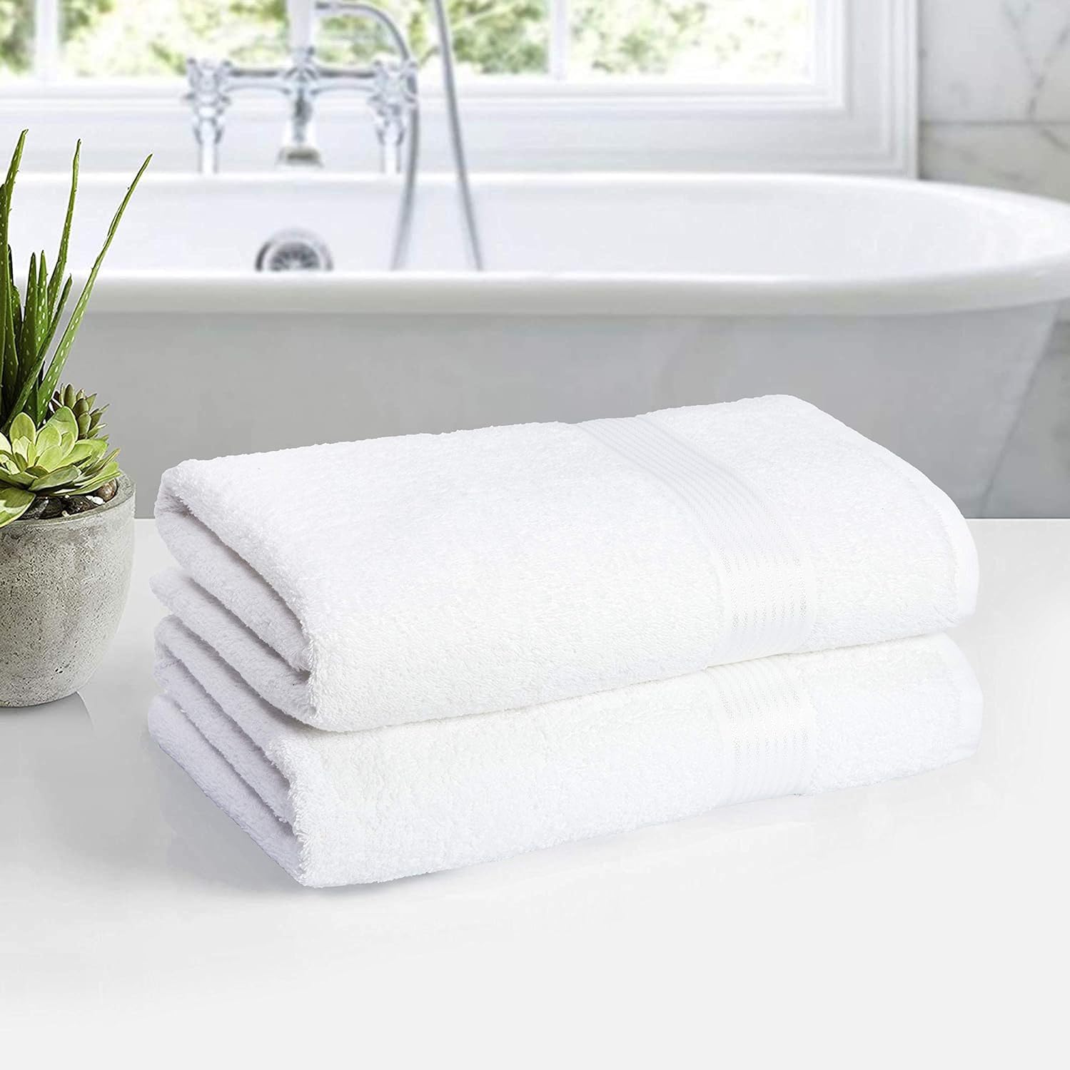 Ultica Fab Cotton Towel Ultra Absorbent Super Soft and Comfortable-Quick Drying Towel, Pack of 1, White (B0CFV8HBSR) Amazon Price History, Amazon Price Tracker