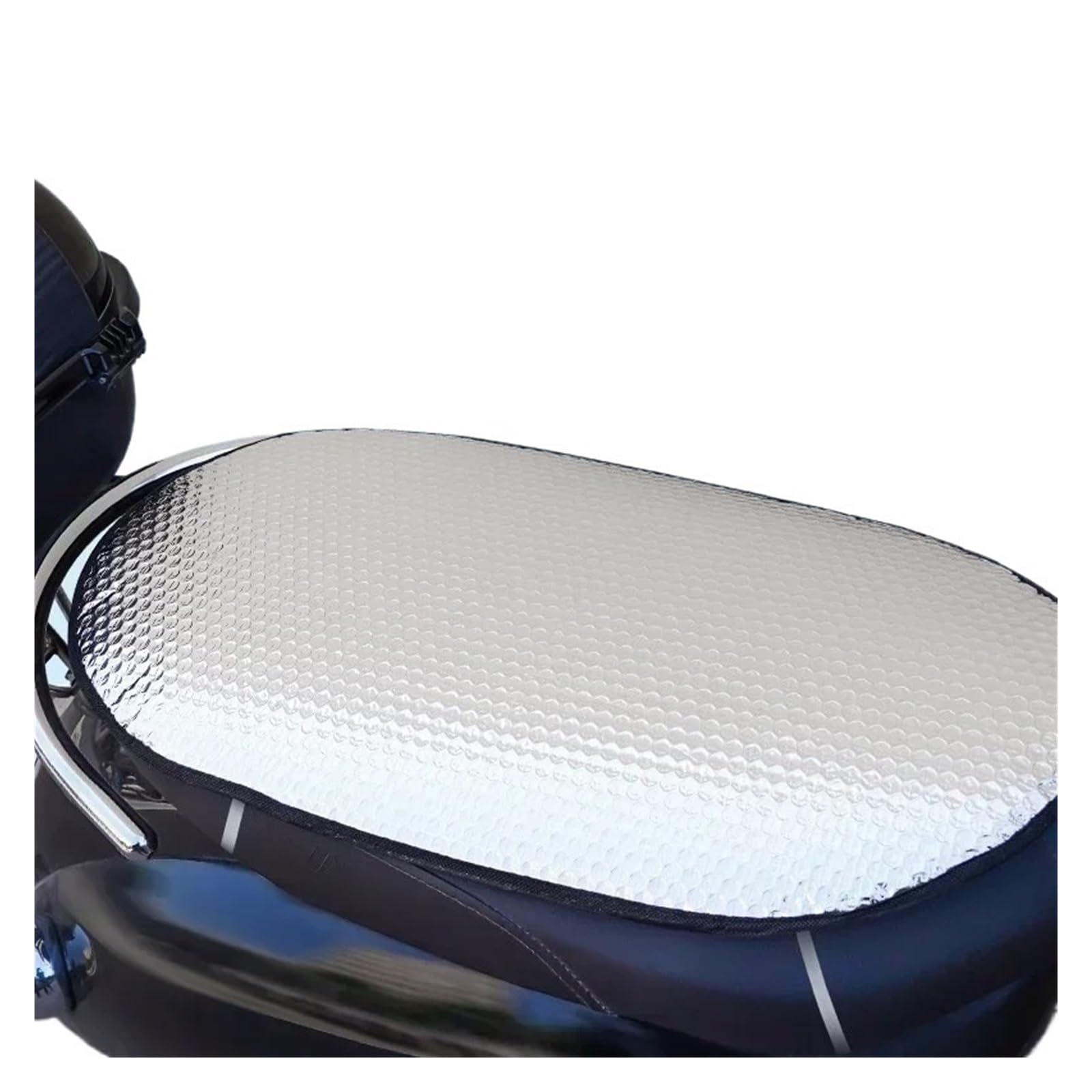 Motocicletta per cuscino del sedile per pedale della bicicletta elettrica estiva per isolamento in foglio di alluminio Coprisedile per moto