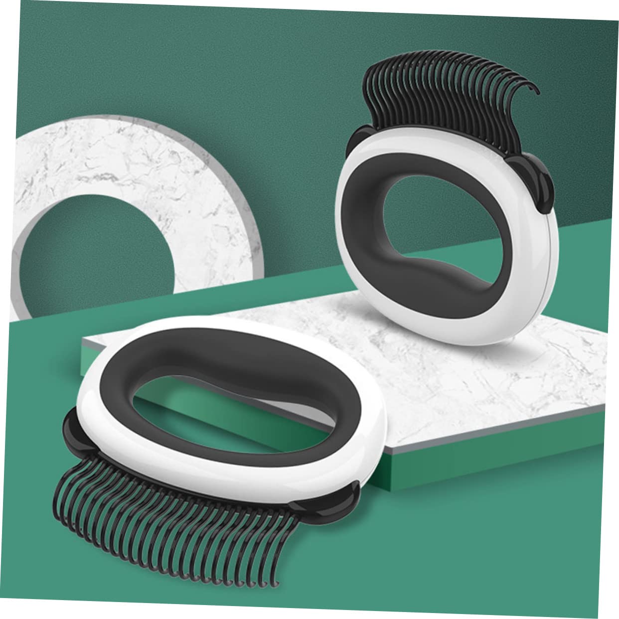 FOMIYES 5piezas Cepillo De Grooming Para Gatos y Perros Peine De Limpieza Para Mascotas Masaje y Eliminación De Pelo Muerto Accesorio Para Cuidado De Mascotas Casa