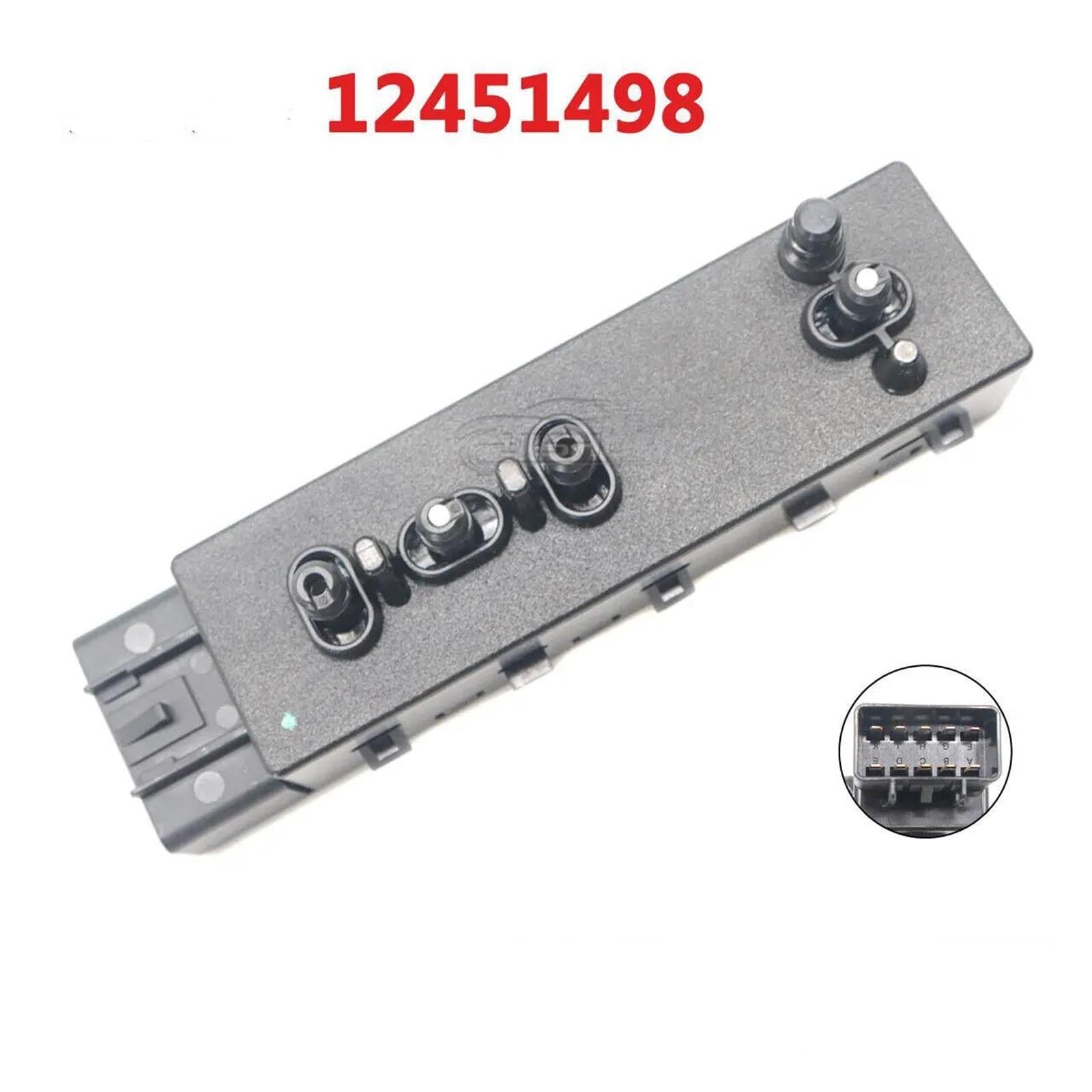 Interruptor de Ajuste eléctrico del Asiento del Conductor de 8 Posiciones para Cadillac CTS, Escalade, Suburban 1500 y Tahoe.