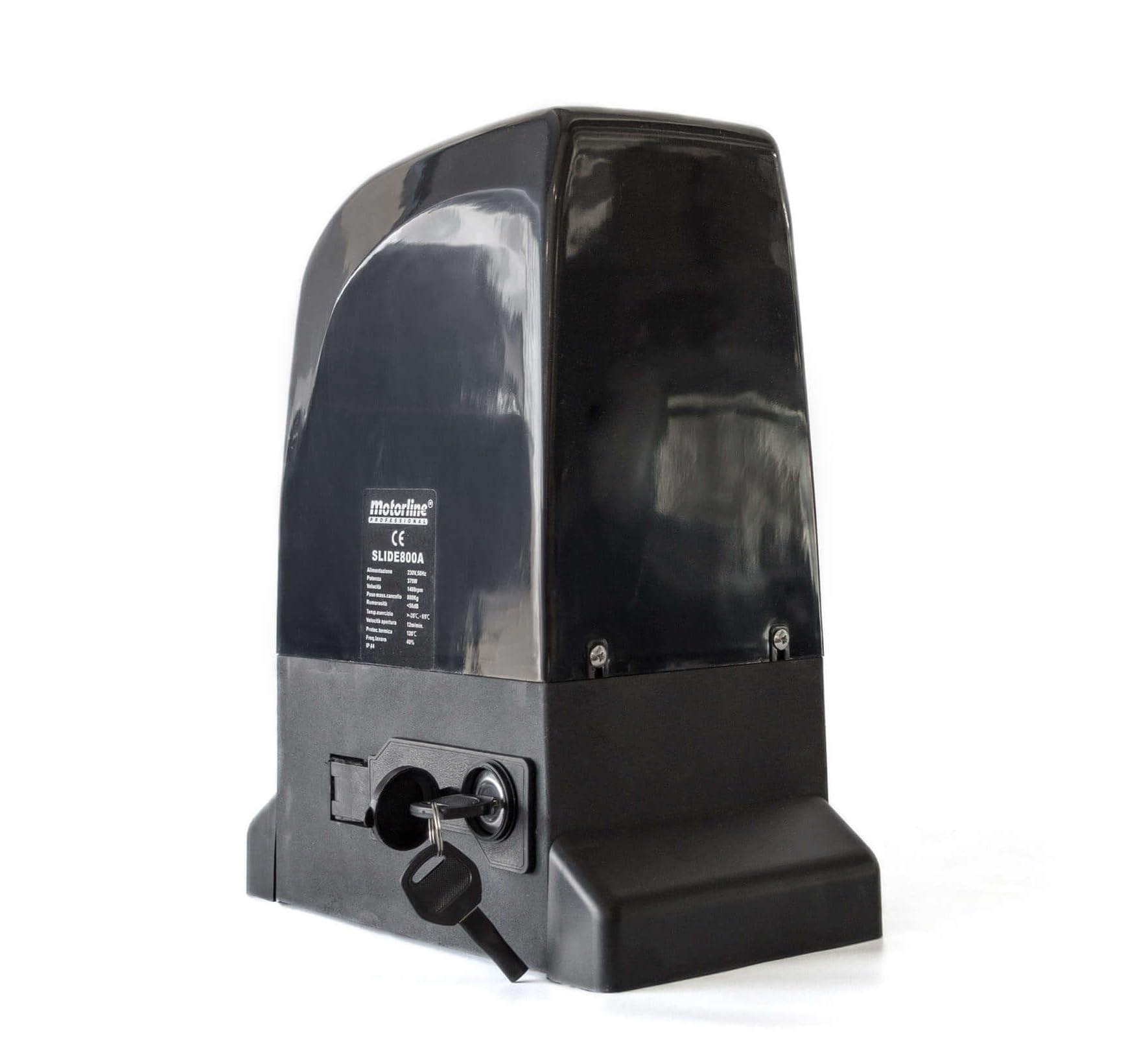 OL1500 - Kit completo profesional motor puerta corredera hasta 1500kg uso intensivo, con fotocélula de espejo, 2 mandos a distancia y cremallera de acero 30x12 (4 metros de cremallera)