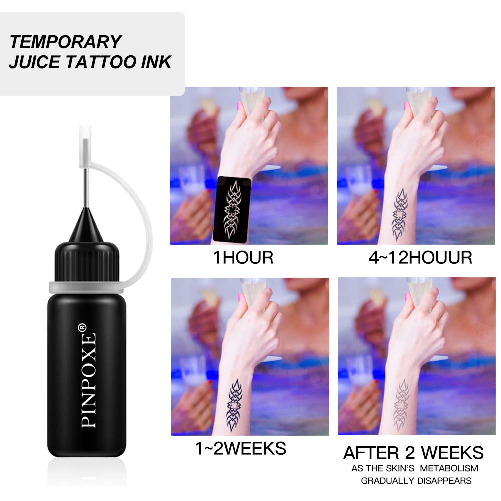 Tattoo Ink Set, Temporary Tattoo Ink, Temporary Tattoos Kit
