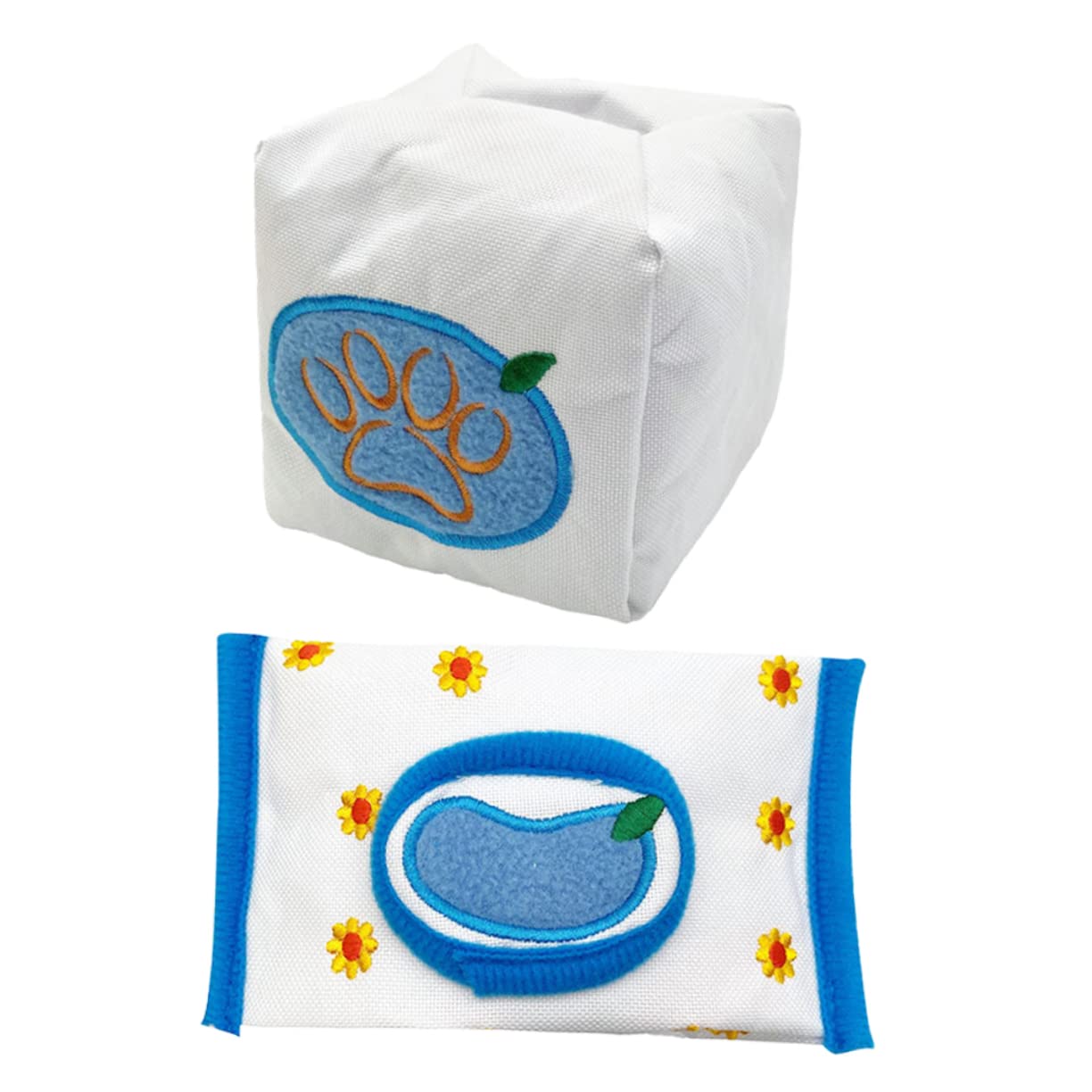 Jouet pour chien pattes chargeur Housoutil : stop aux mouchoirs déchirés en 8 pcs