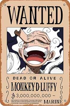 ワンピース　メタリックポスター ONEPIECE ワンピース メタリックポスター □ワンピース一番くじ