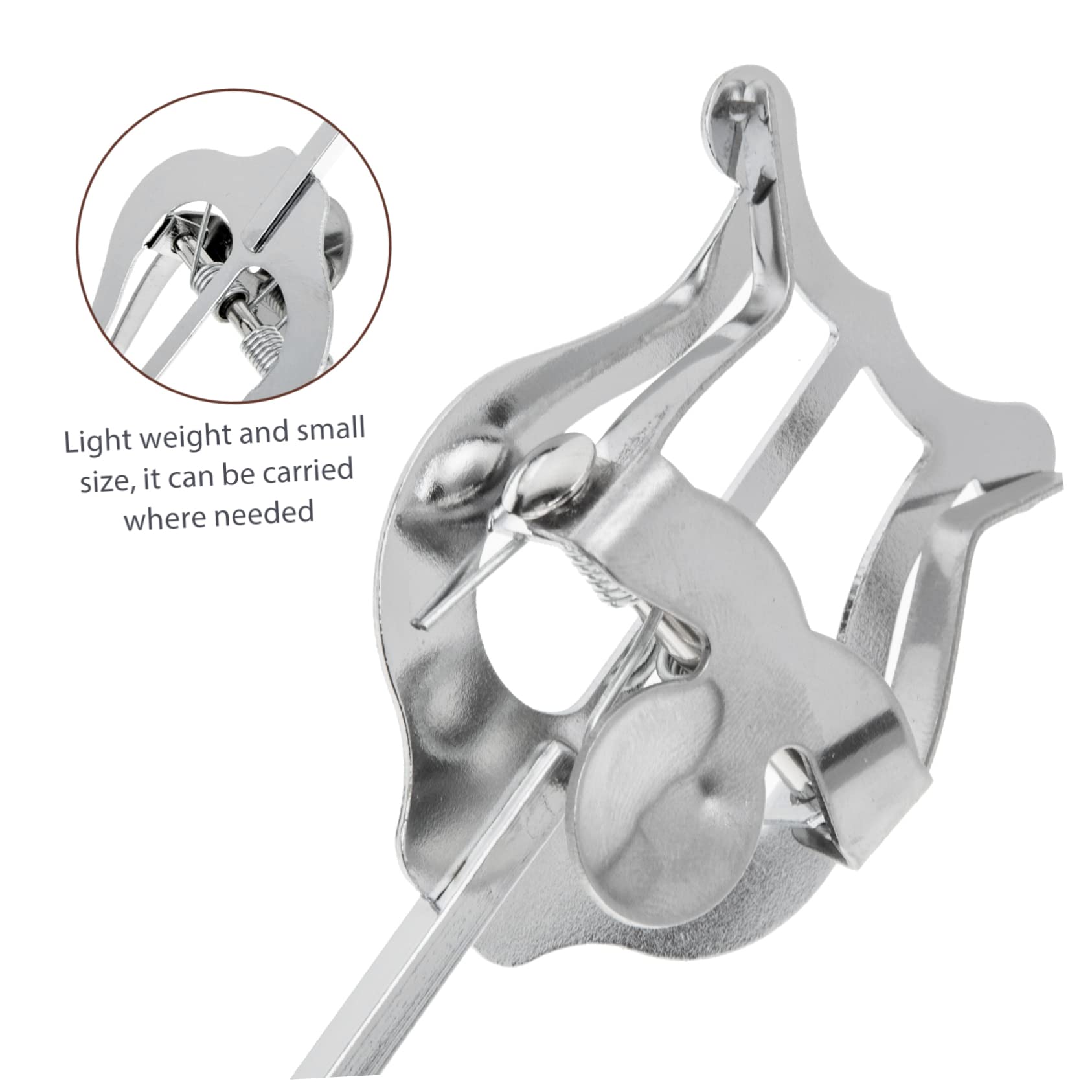 HEMOTON 4 Pezzi Morsetto Per Spartiti Musicali Per Sassofono Supporto Per Spartiti Musicali Per Musicisti Presa Robusta E Confortevole