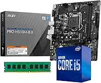 Kit Intel Core i5 10400 10ª Geração | 16GB DDR4 | Vídeo Integrado UHD 630