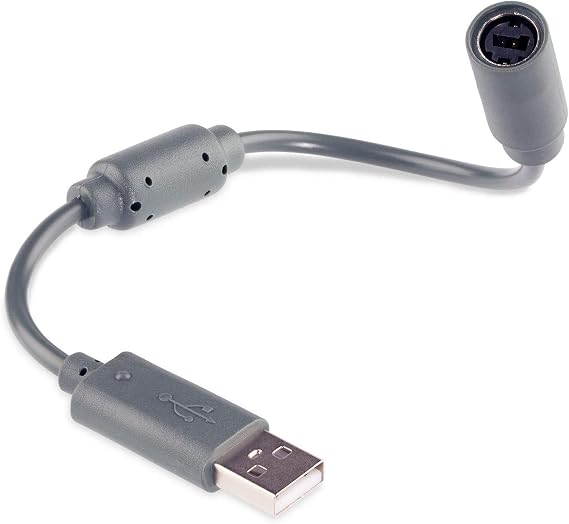 LEAGY 2Pack Wired Controller USB Breakaway Cable Cord for Microsoft Xbox 360 Guitar Hero