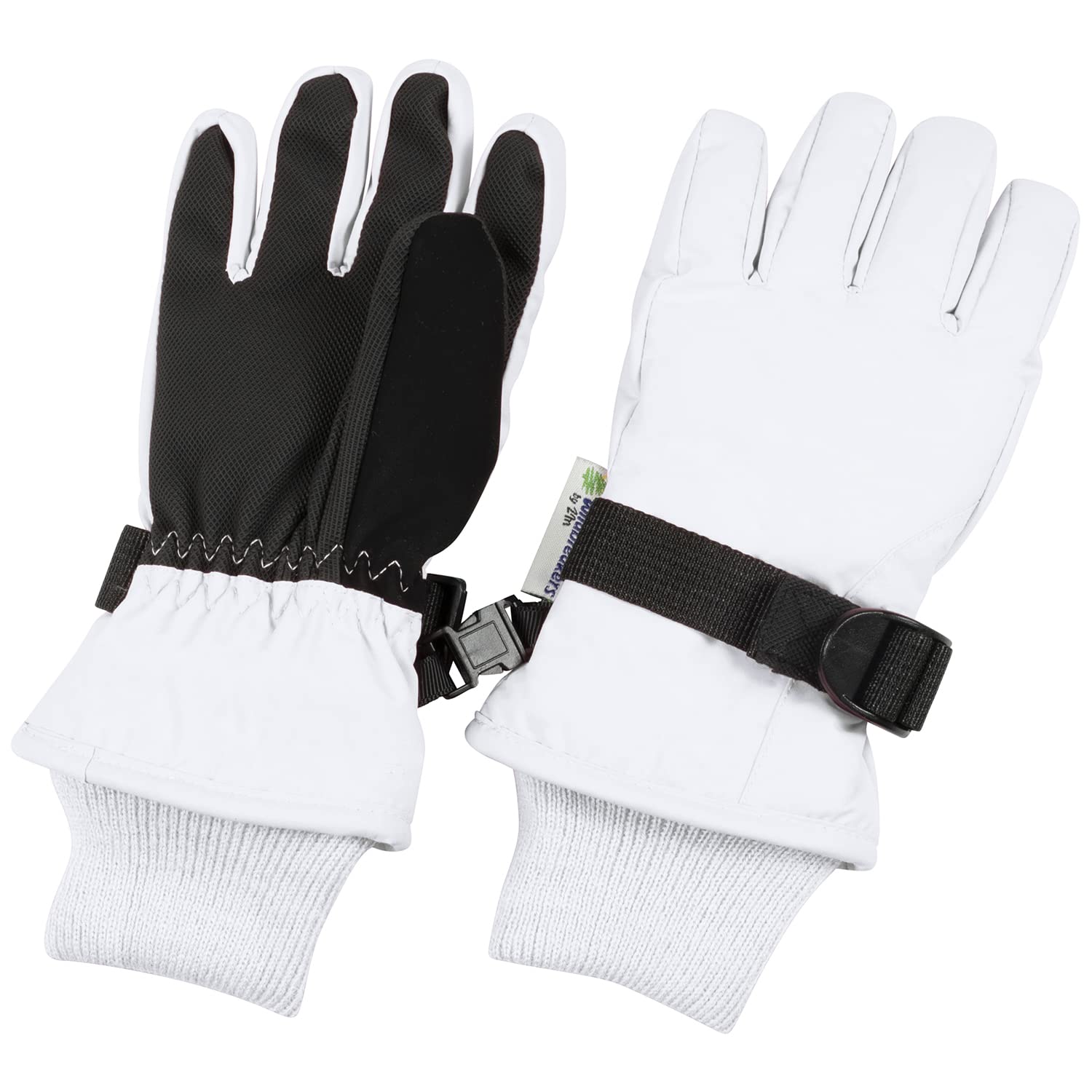 Waterproof Kids Ski Snow Gloves, 100G 3M Thinsulate Warm Winter Boys Girls