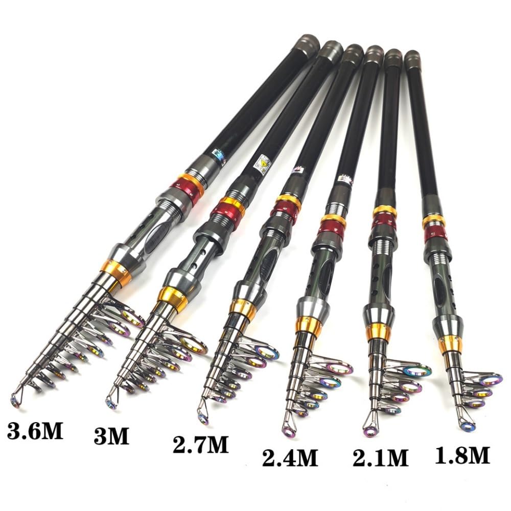 Wędka, Zestaw wędkarski Luya Fishing Rod Combo z kołowrotkiem i pudełkiem na przynęty