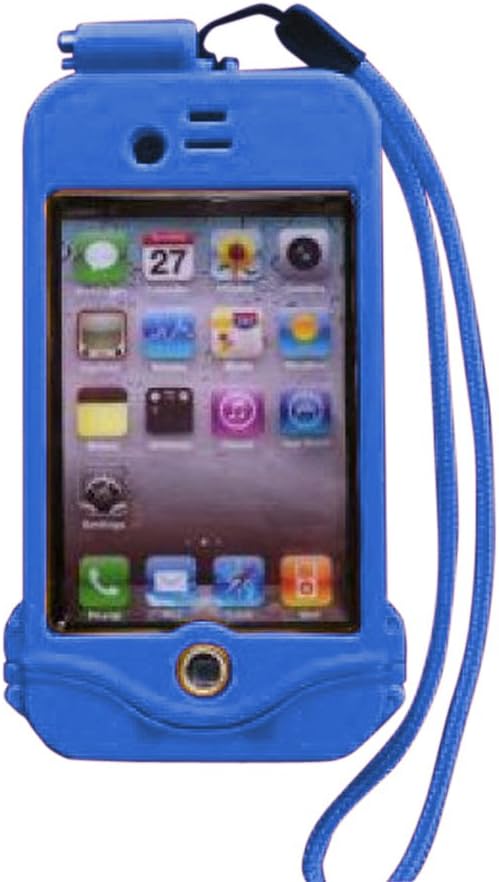 DriSuit DSEAPLI4DSB 006 Endurance Waterproof Case for iPhone 4/4s - 1 Pack - Carrying Case - Retail Packaging - Deep Sea Blue