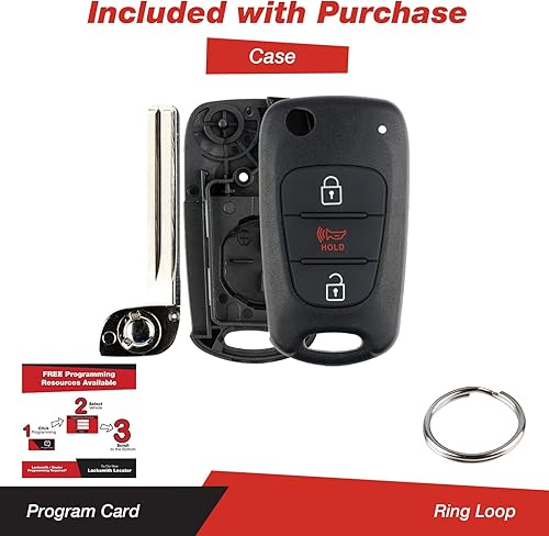 Miniatura 3 de KeylessOption Carcasa exterior para Kia