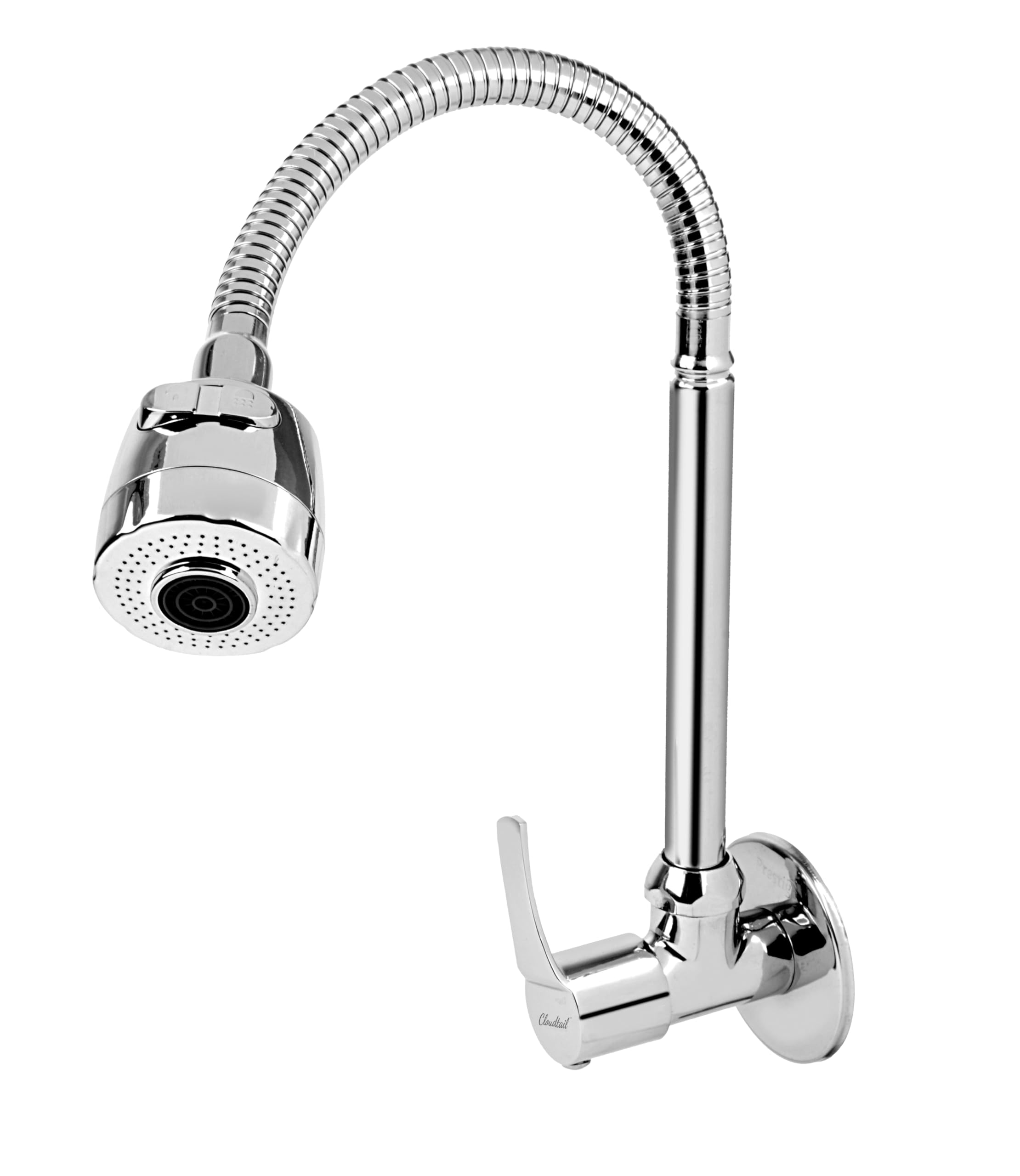 Cloudtail (Brass) Step Kitchen Spout Flexible Sink Cock with Spout Rain Spray Pillar Tap Faucet (Wall Mount Installation Type) (B0CPY1W1HG) Amazon Price History, Amazon Price Tracker
