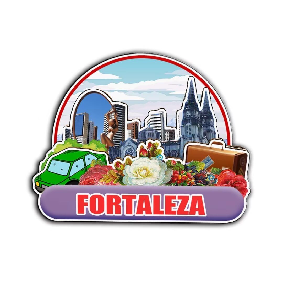 Magnete da frigorifero Ouro Preto Brasile, souvenir da viaggio in città
