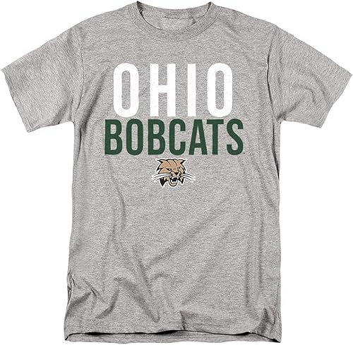 Miniatura 106 de LOGOVISION Official Collegiate Distressed Stacked Short Sleeve Unisex for Men & Women T Shirt Collection 3