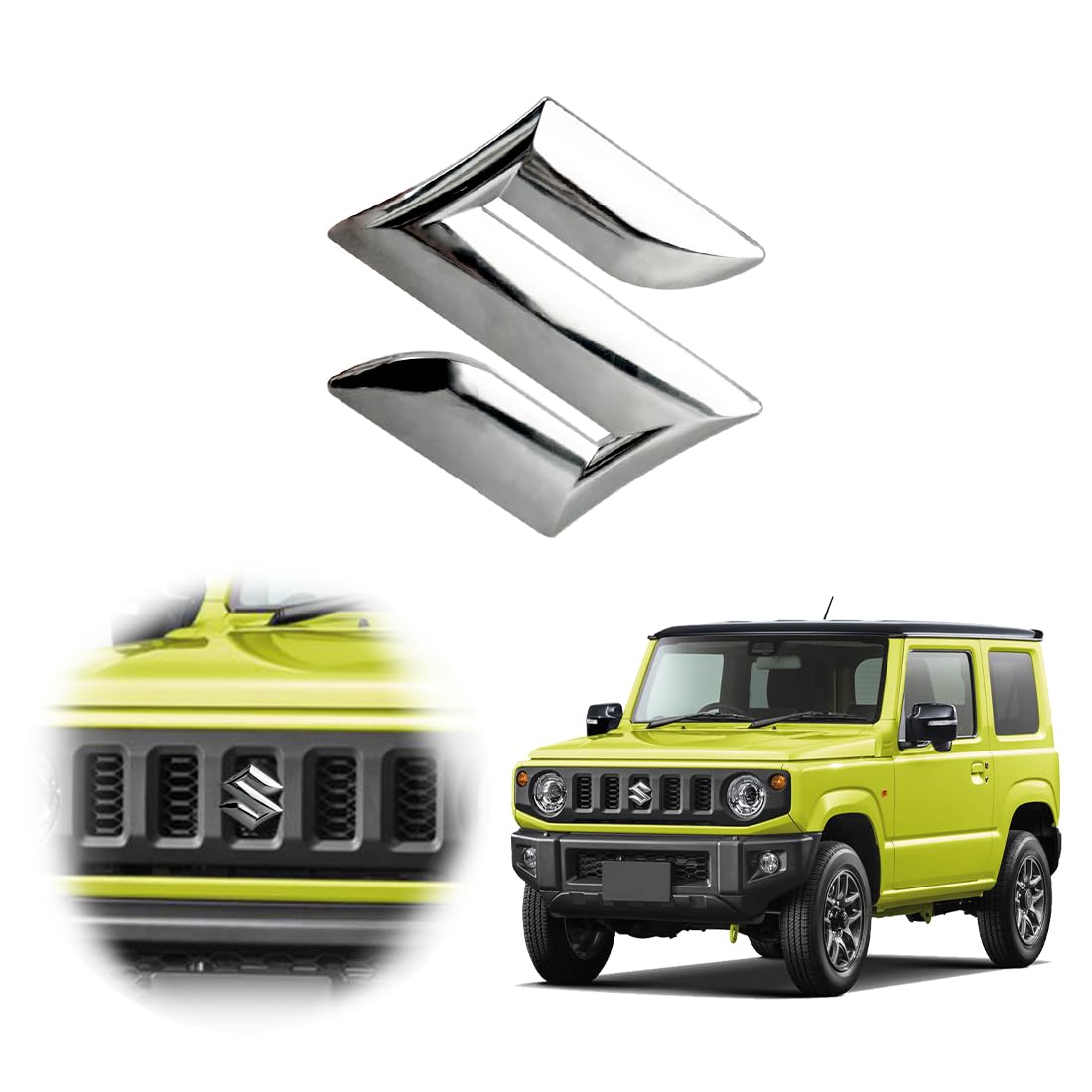 ジムニーjb64/74 元祖！SUZUKI活字体エンブレム 完全ウレタン仕上げ 