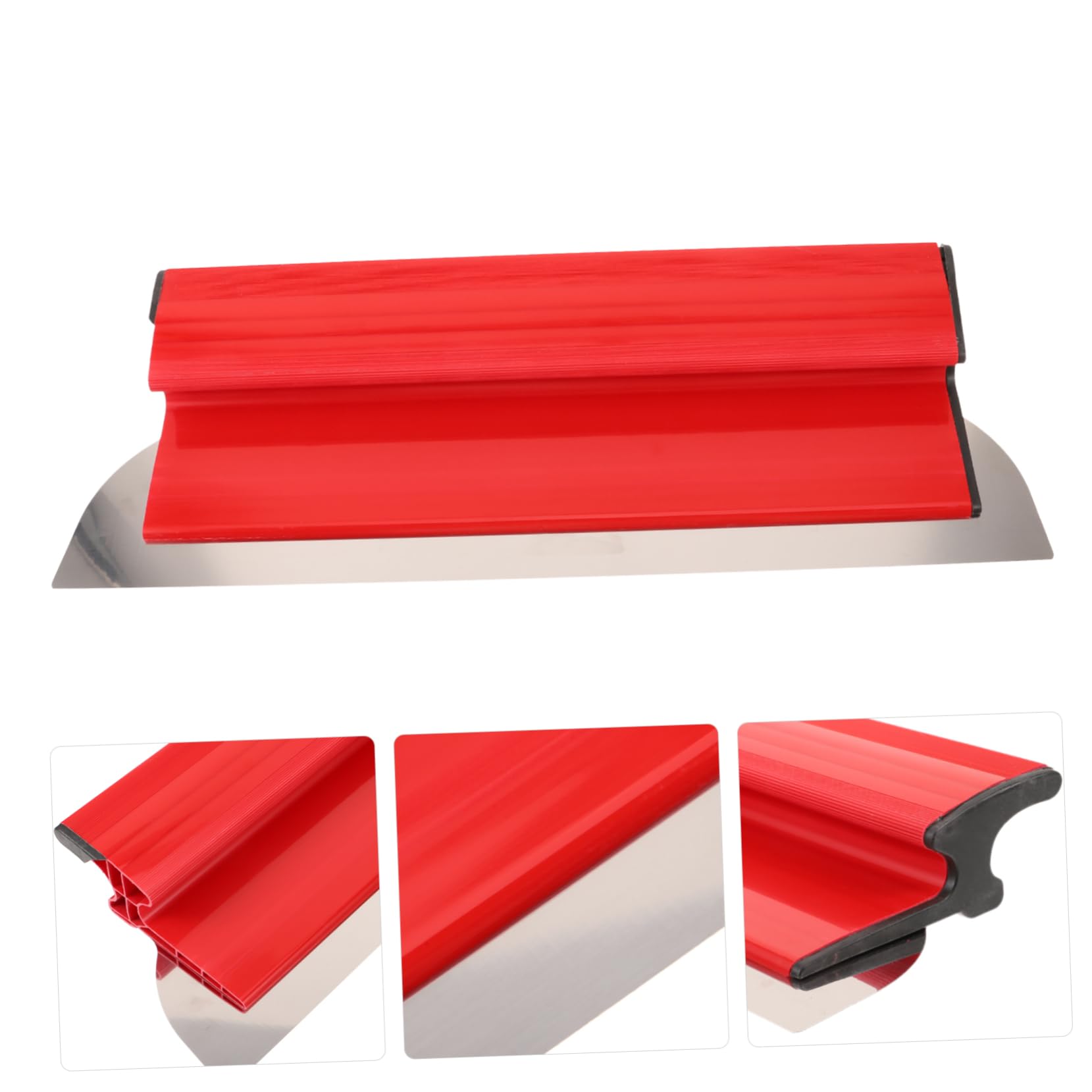 Spatola per Cartongesso in Acciaio Inox, Impugnatura Comoda, per Lisciare Pareti e Stucco in Casa, Set, Facile da Usare