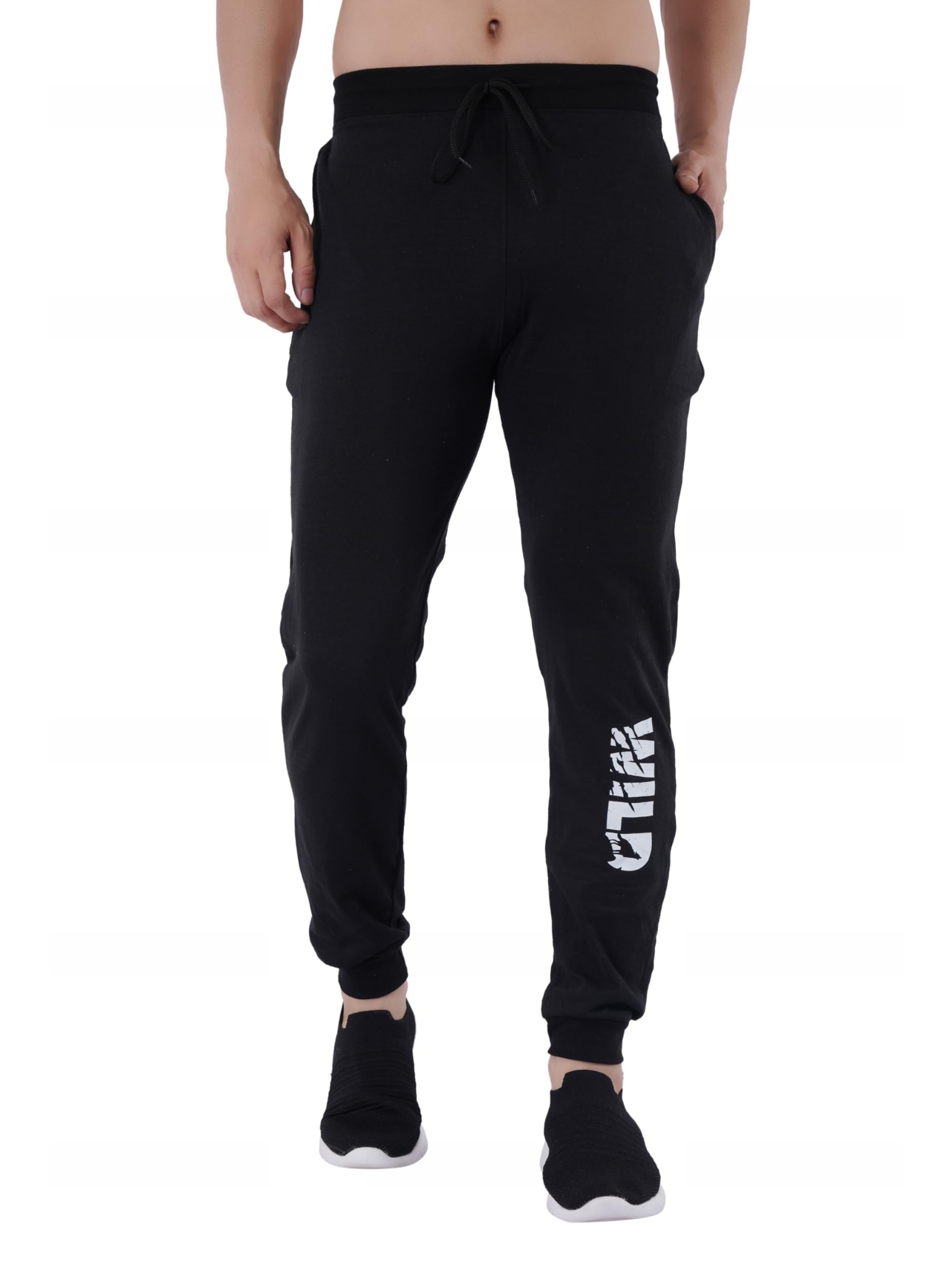 Mens Printed Cotton Lounge Joggers-image-21
