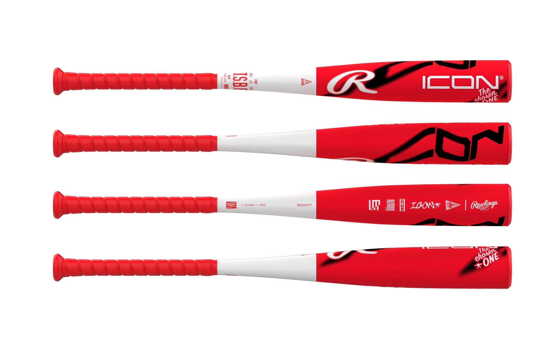 Amazon | ローリングス(Rawlings) 野球用 バット 軟式 FRP製 ICON