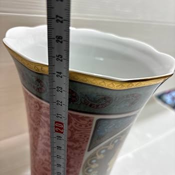 ミュシャ　花瓶　2セット Amazon.co.jp: Hushee スモール ブルーとホワイト 花瓶 磁器