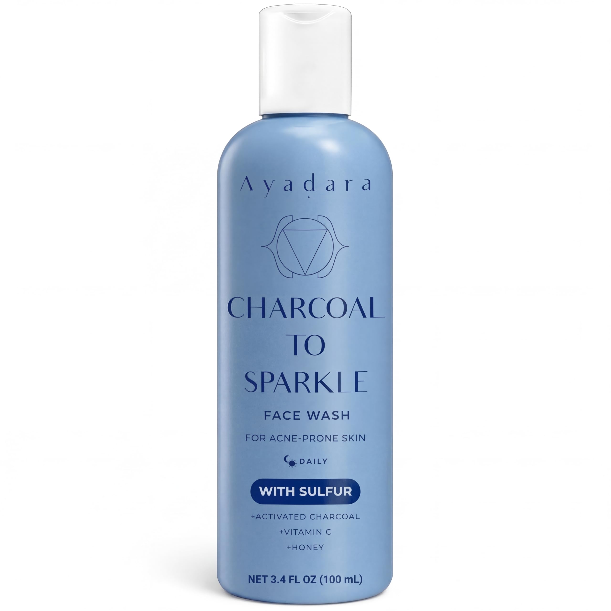 Amazon.com: Ayadara Severe Acne Charcoal Face Wash, 3.4 oz, Daily